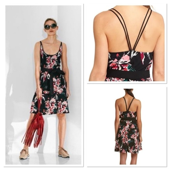 Derek Lam 10C X Athleta Lily Nolita Floral Dress - Picture 1 of 9